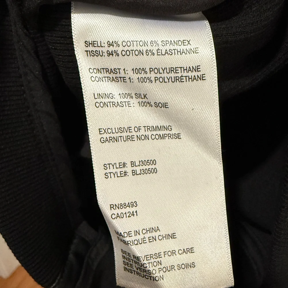 Blanc Noir Passenger Travel Jacket S NWT - Picture 6 of 13